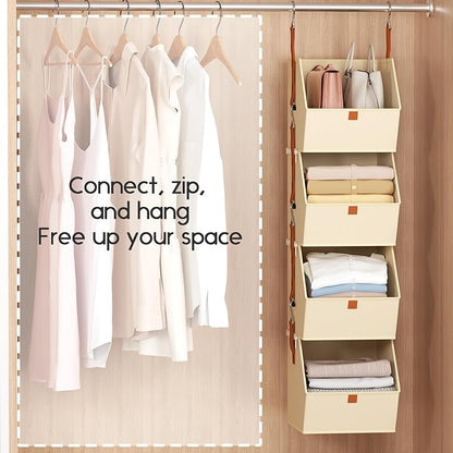 Hanging Closet Organizer 4 Tier