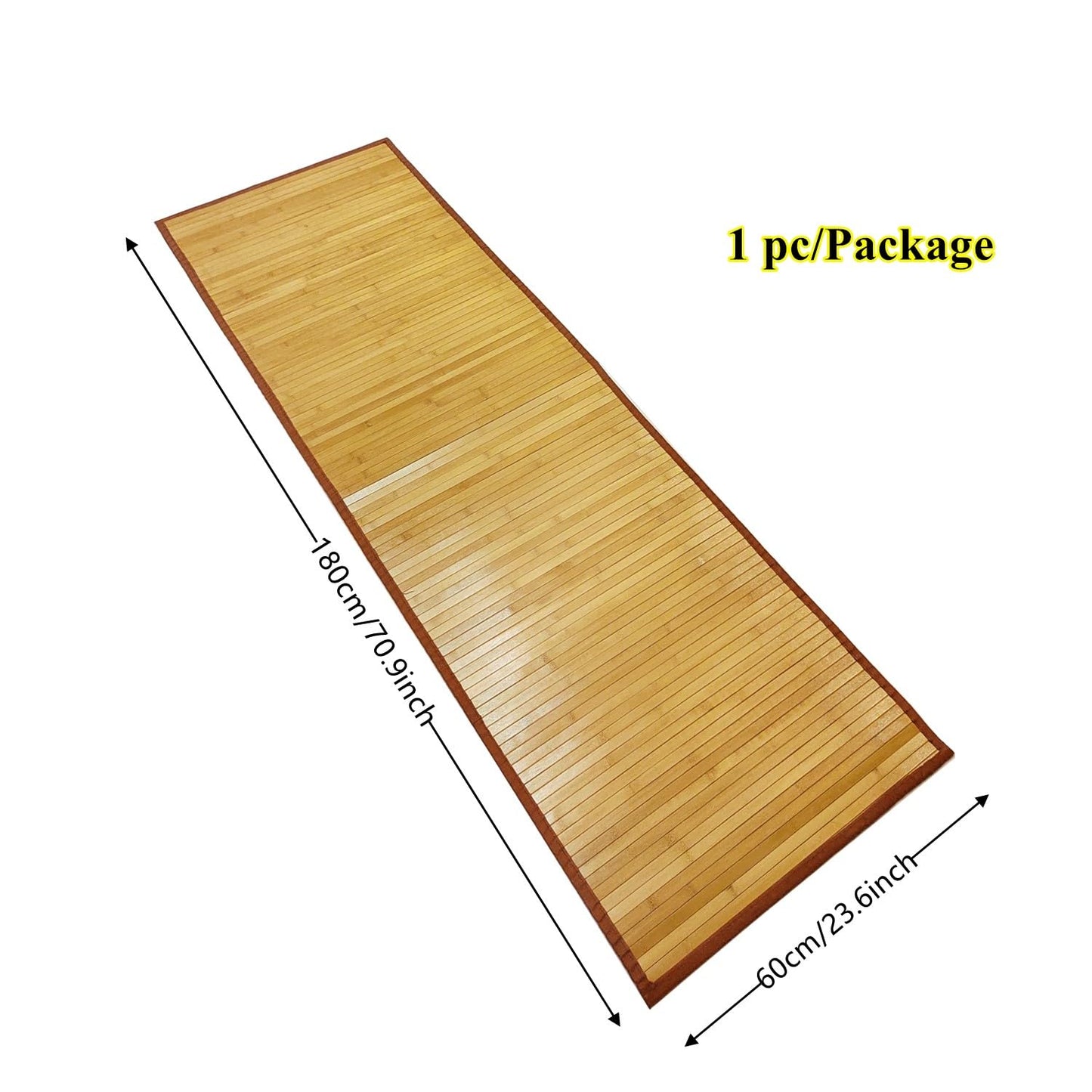 HJJKKH Area Rug Non-Slip Roll Runner 70.9X23.6inches, Non-Skid Floor Mat for Living Room, Indoor Outdoor Patio Kitchen Carpet Rayon Derived from Bamboo