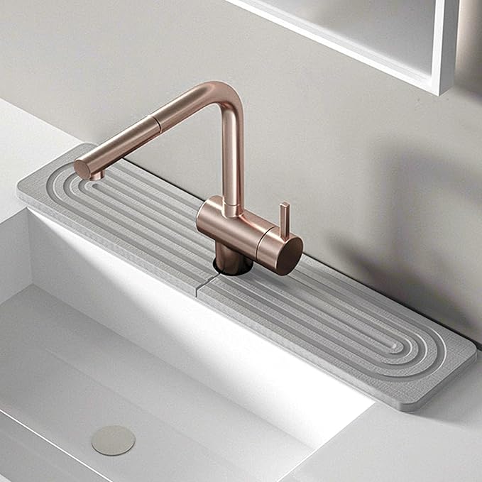 Stargaz Faucet Mat For Kitchen Sink，Sink stone quick dry around faucet