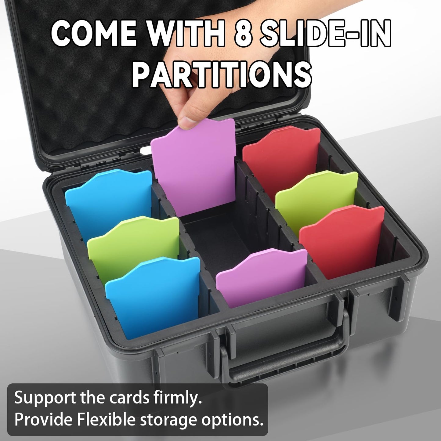Migitec Hard Shell Toploader Storage Box for 3" x 4" 35PT Rigid Card Holder