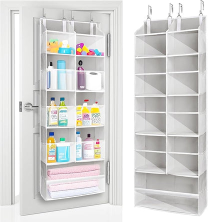 ULG Over the Door Organizer, 5-Tier Extra Large Hanging Storage