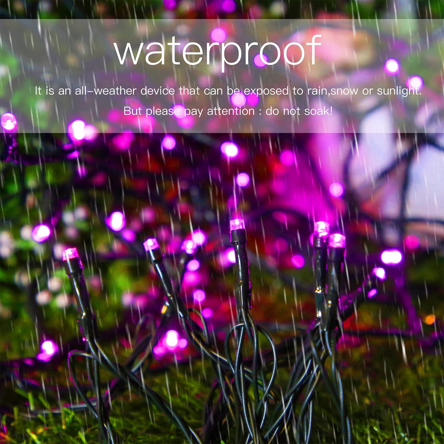 YAOZHOU Valentines Day Solar Christmas String Lights Outdoor Pink 2 Pack 144ft 400LED Fairy Lights with 8 Modes, IP44 Waterproof Lights for Tree Garden Patio Wedding Party Yard Decor