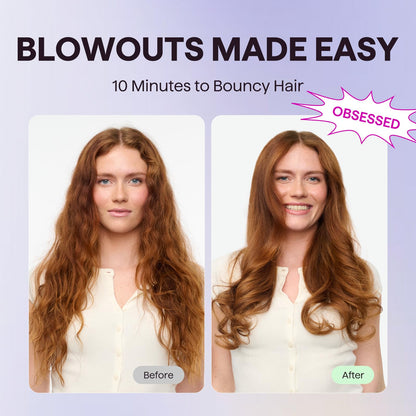 Wavytalk 5 in 1 Curling Iron,Curling Iron Set with Heated Round Brush and 4 Interchangeable Ceramic Curling Wand(0.5”-1.25"), Instant Heat Up,Dual Voltage Hair Curler