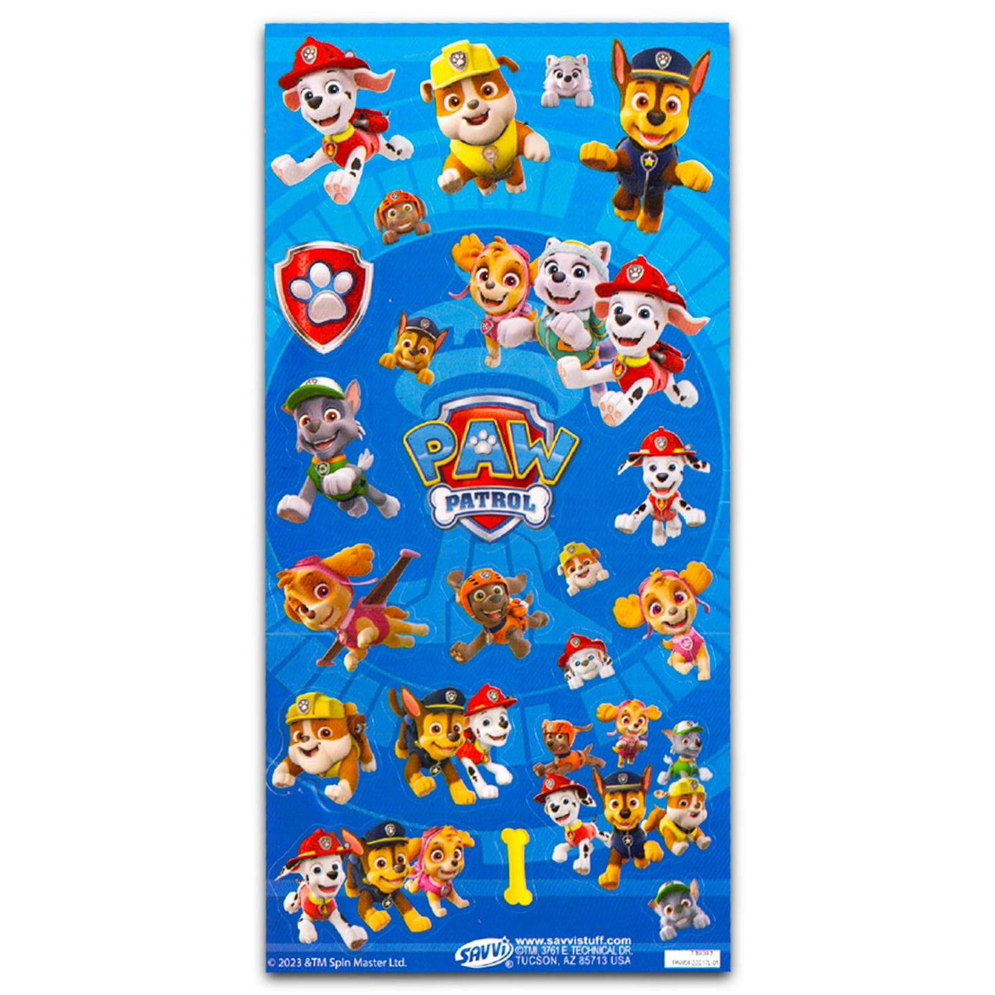 Paw Patrol Water Bottles for Kids - 3 Pc Paw Patrol School Supplies Bundle with 16.5 Oz Paw Patrol Water Bottles Plus Sticker Activity Book, More | Paw Patrol Water Bottle for Boys, Girls