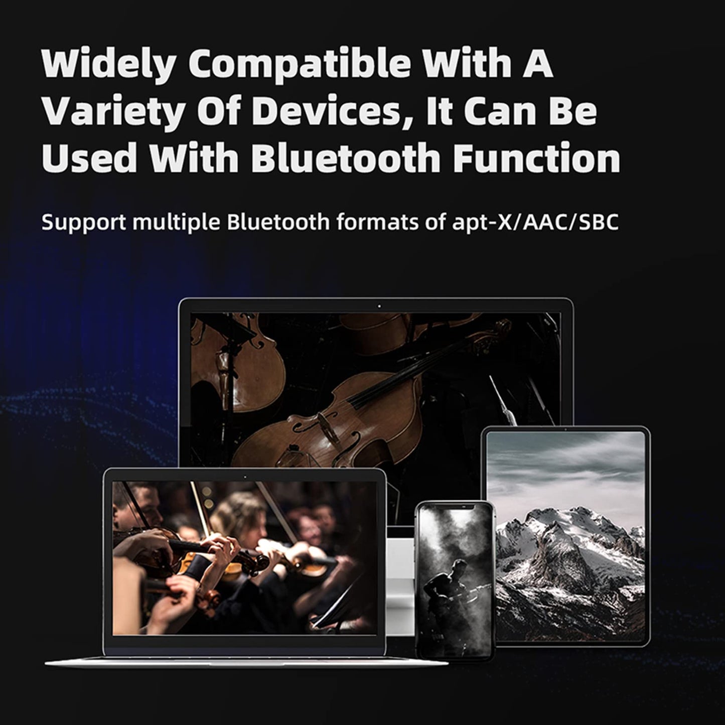 CCA KZ AZ09 PRO Bluetooth 5.2 Module IEM Bluetooth Adapter Waterproof Ear Hook Extra Long Battery Life Cable for KZ ZS10 PRO/ZSN Pro X/ZSN PRO/ZEX PRO/AS16 PRO/Zax/DQ6 Polaris/C12/CRA PRO(C pin)