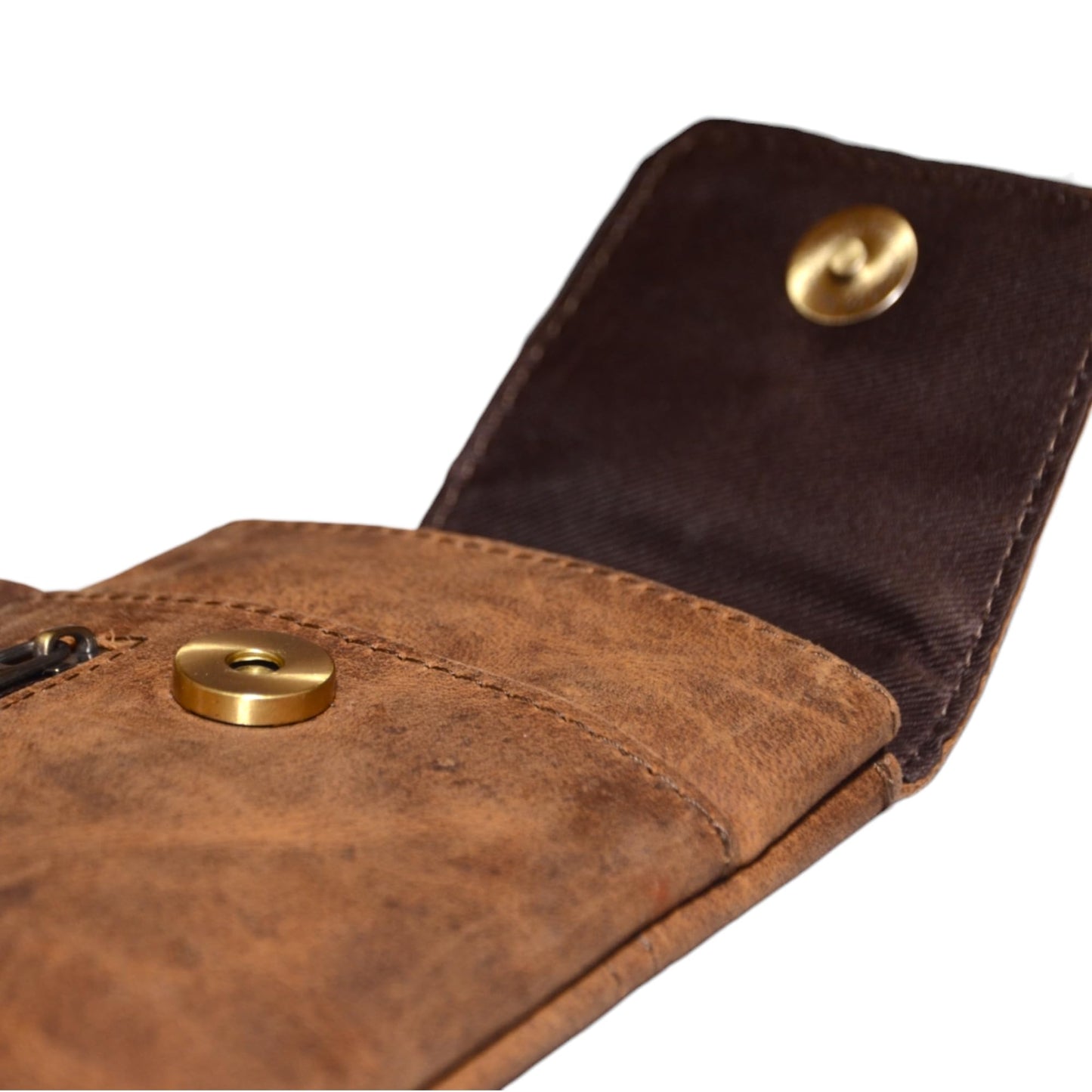 Leather Phone Holster – Genuine Full-Grain Buffalo Leather Cell Phone Holsters Holster for Large Smartphones Belt Holder - 7”H x 3.5" W