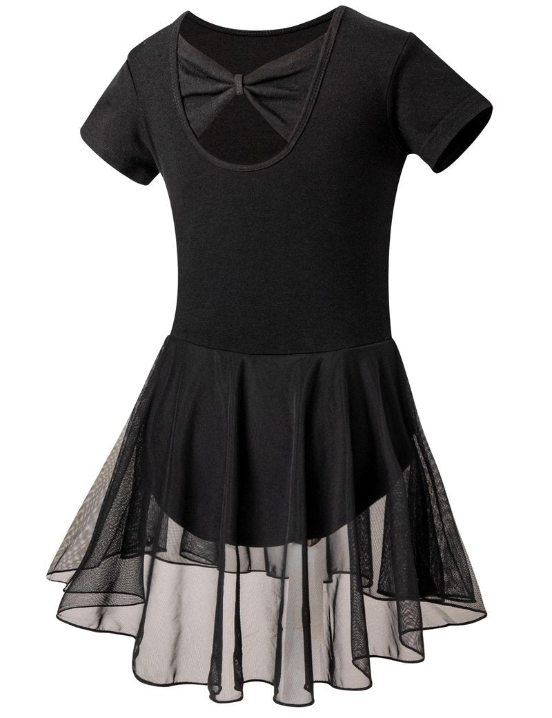 DIPUG Ballet Leotards for Girls Dance Leotards Black 2-4T