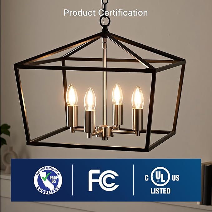 FLSNT 40W Equivalent LED Candelabra Bulbs, Dimmable LED Chandelier Bulbs, E12 Base, 450LM, 82 High CRI, 12 Pack, 2700K Soft White UL,CA65 Listed.