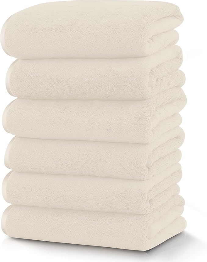 TENSTARS Silk Hemming Hand Towels