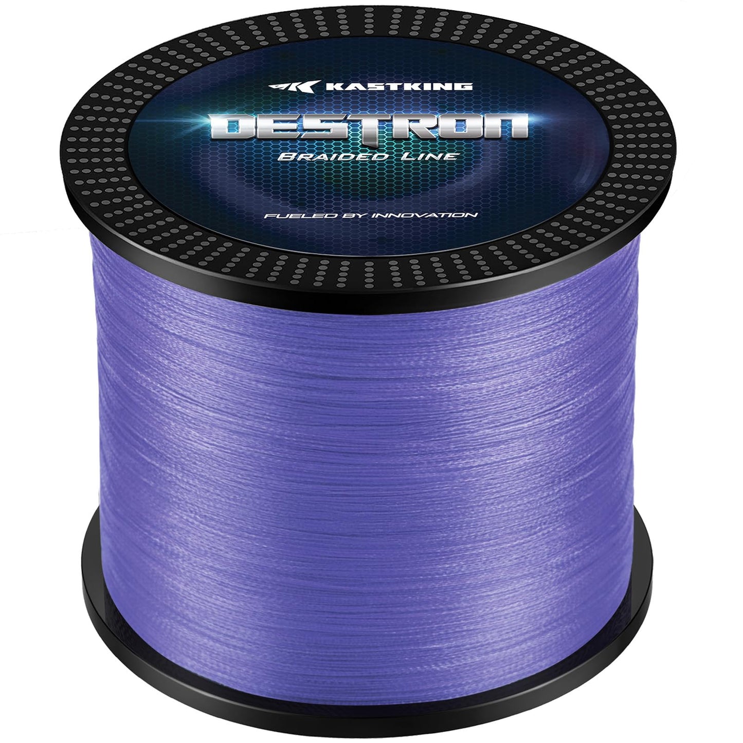 KastKing Destron Braided Fishing Line, Purple, 4 Stands, 65LB, 300Yds