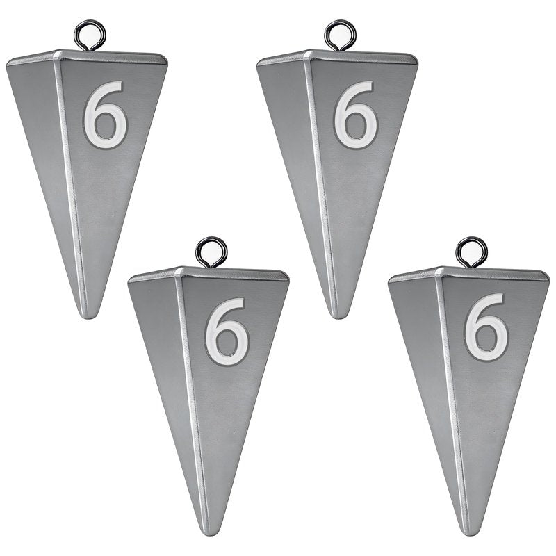 Fishing Weights Sinkers Pyramid Sinkers Surf Fishing Sinkers for Saltwater Fishing Gear Tackle 1oz 2oz 3oz 4oz 5oz 6oz 8oz 10oz 12oz 14oz 16oz