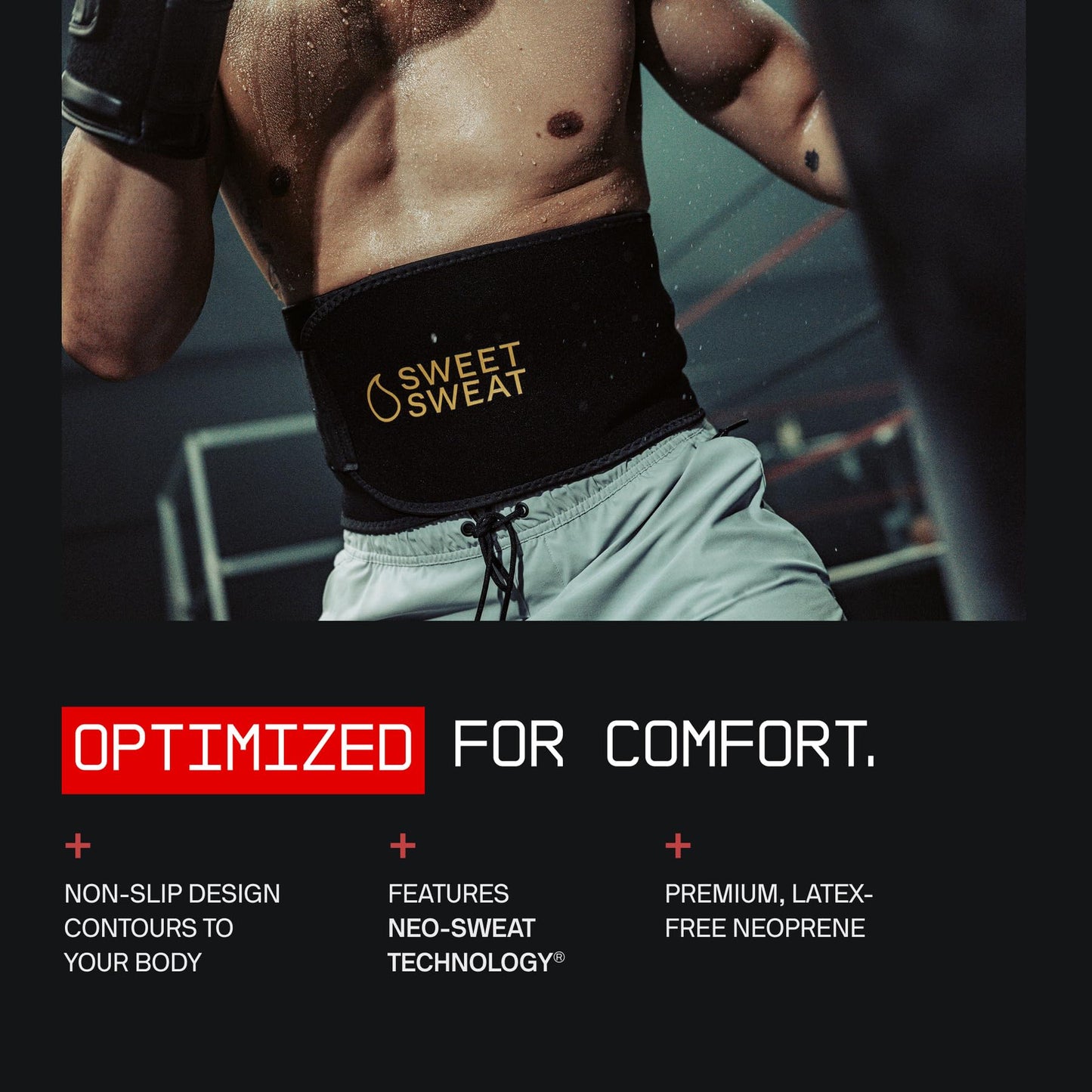 Sports Research Sweet Sweat® Waist Trimmer Large (Sand)
