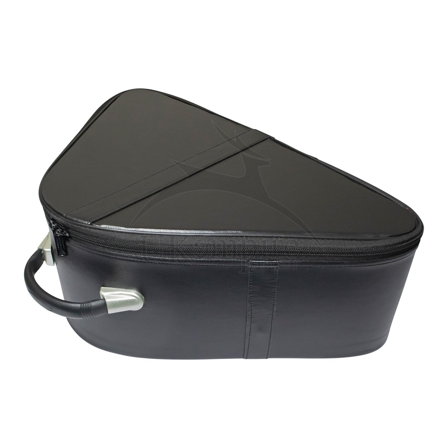 UK EMPIRE GROUP Premium Masonic Knights Templar Chapeau Case, Black Leather Red (lined) – Freemason Bags & Cases