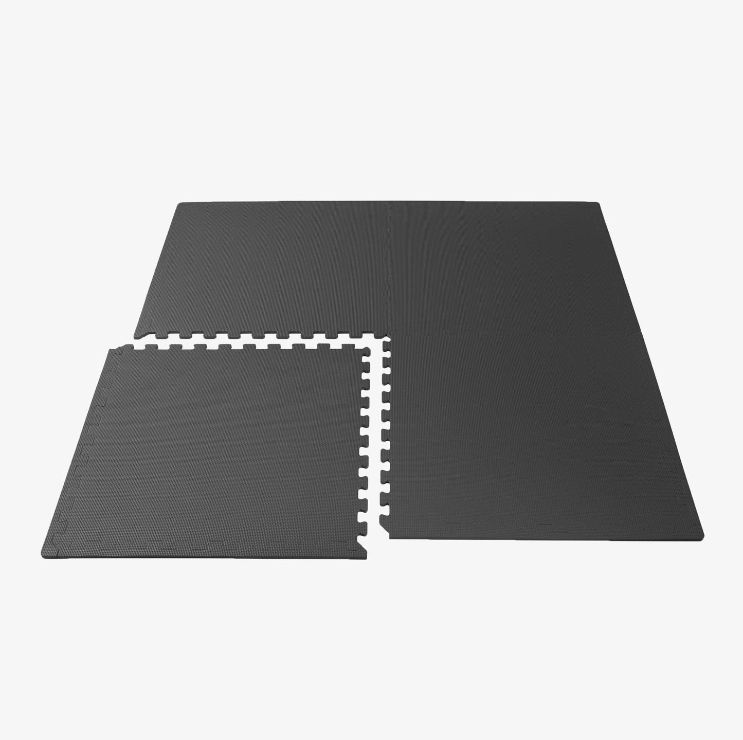 We Sell Mats 1/2 Inch Thickness Multipurpose EVA Foam Floor Tiles, Interlocking Floor Mat for Indoor Gym and Home Use, 24 in x 24 in, Charcoal Gray, 24 Square Feet (6 Tiles)