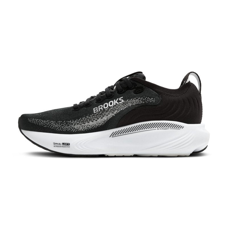 Brooks Women’s Adrenaline GTS 25 Supportive Running & Walking Shoe - Black/Grey/White - 8.5 X-Wide