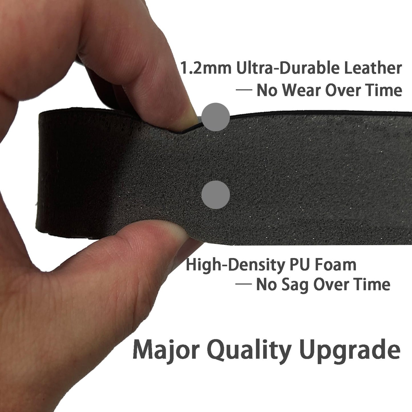 1" Extra Thick Anti Fatigue Floor Mat,Kitchen Mat, Standing Desk Mat – Comfort at Home, Office, Garage - Advanced PU Foam (Black, 30" L x 20" W)