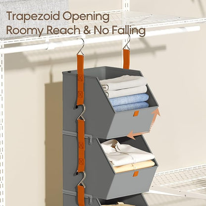 Collapsible Hanging Closet Organizer