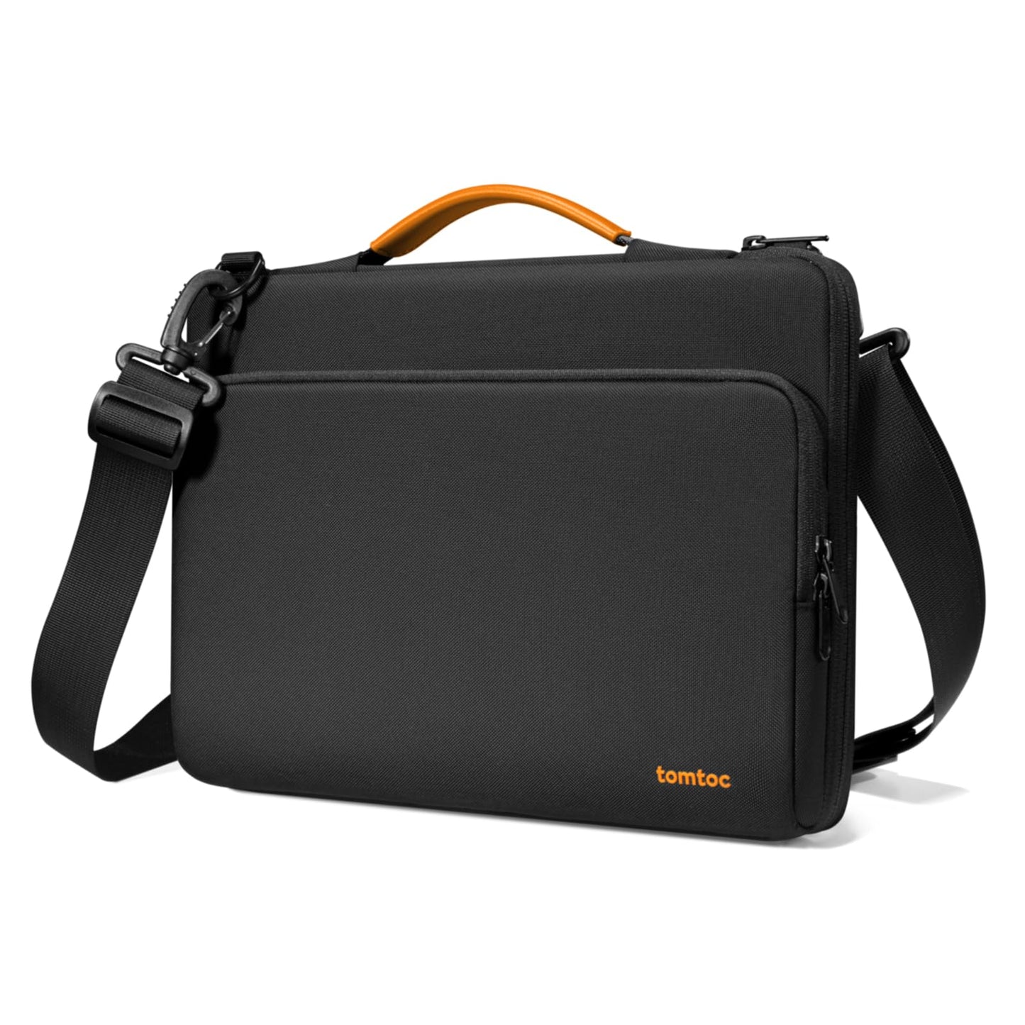 tomtoc 360 Protective Laptop Shoulder Bag for 15-inch 2026 MacBook Air M5 A3448, M4/M3/M2 A3241 A3114 A2941, 15" Dell XPS & Microsoft Surface Laptop 7/6/5, Water-Resistant Laptop Accessory Sleeve Case