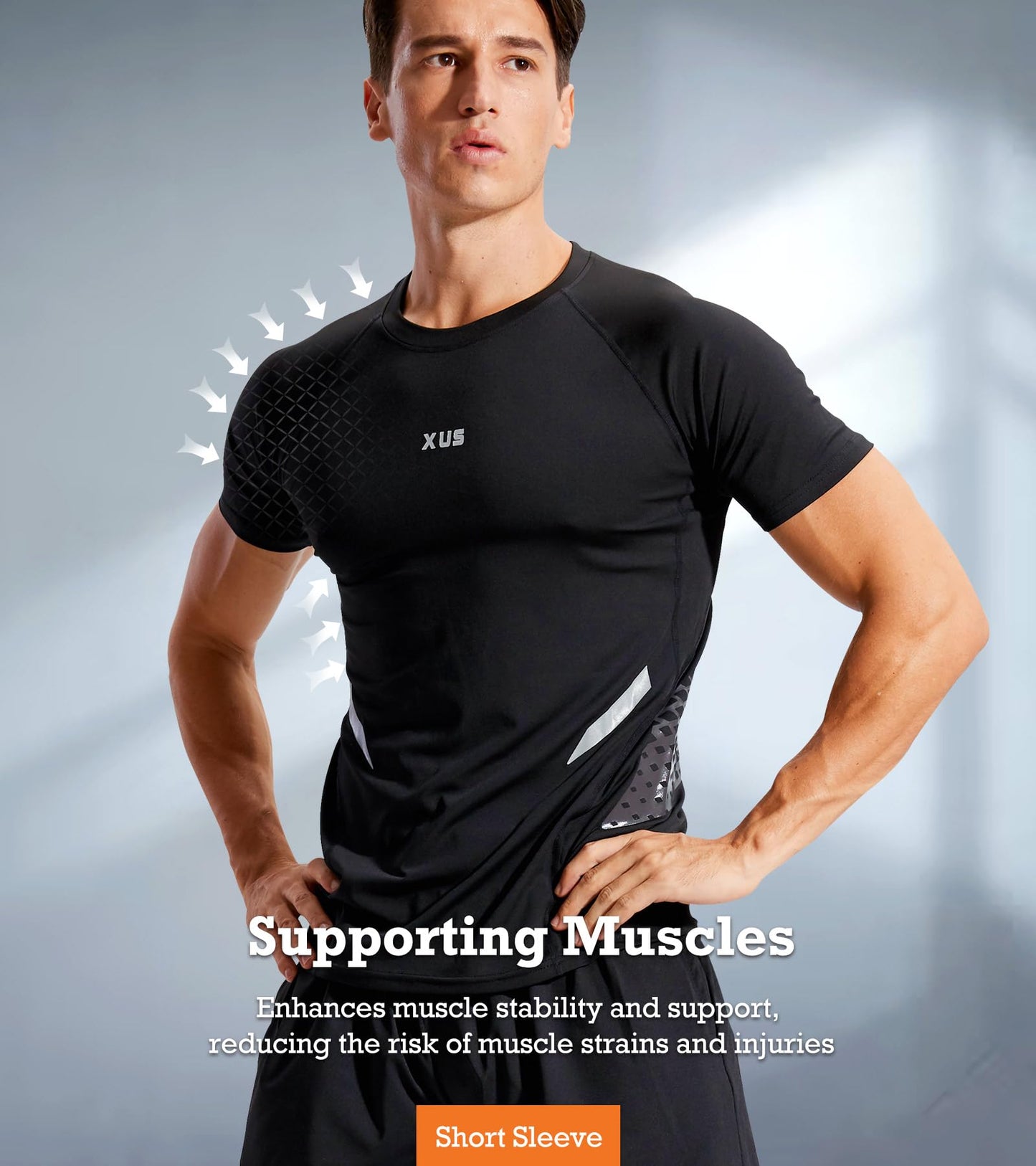 BOOMCOOL 5PCS Workout Sets incluir Compression Shirt Pants Hoodie Jacket for Men outdoor sports running indoor fitness