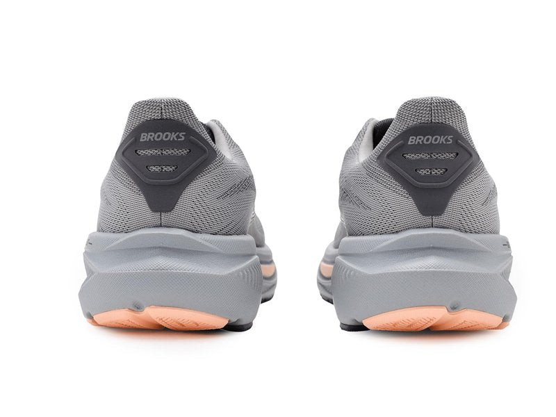 Brooks Women's Ghost 17 Alloy/Blackened Pearl/Peach 8.5 Medium