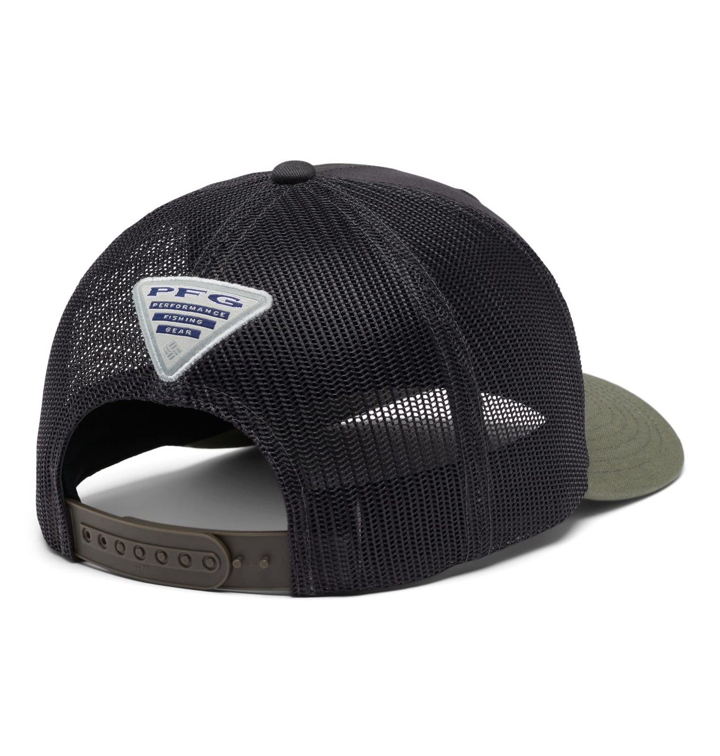 Columbia Unisex Unisex PFG Fish Flag Mesh Snap Back Hat, Shark/Cypress, One Size