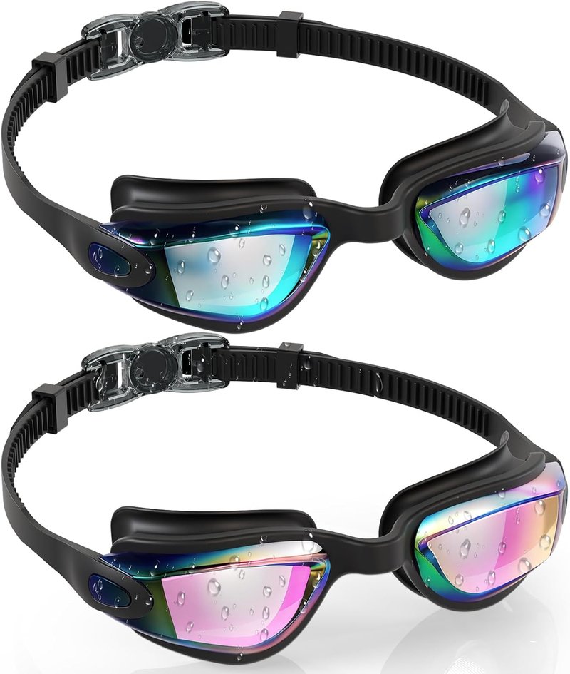 Aegend Swim Goggles for Kids | Anti-Fog, UV Protection, Comfortable Fit for Ages 3-14