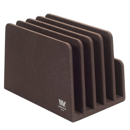 MobileVision Bamboo Device Organizer for Smartphones, Tablets and Laptops, 10 Slots