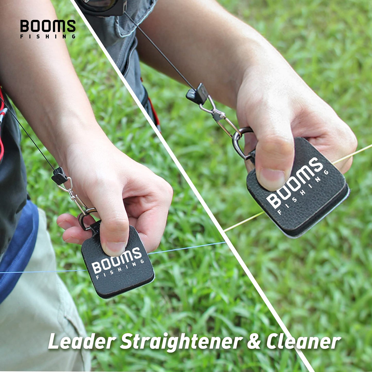 Booms Fishing FF2 4 in 1 Fly Fishing Gear Combo: Forceps, Nipper, Leader Straightener, Zinger Retractor