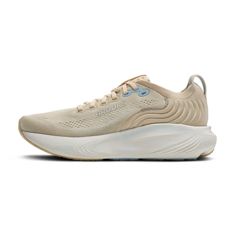 Brooks Women’s Adrenaline GTS 25 Supportive Running & Walking Shoe - Sand/Coconut/Skyway - 8 Medium