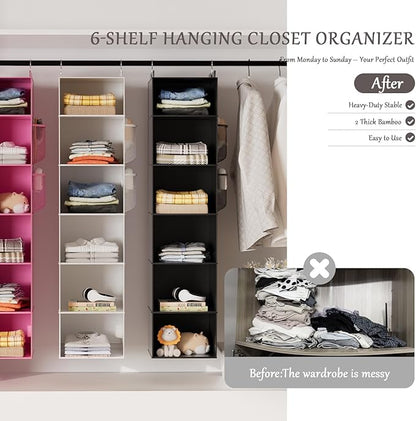 VERONLY Hanging Closet Organizer and Storage