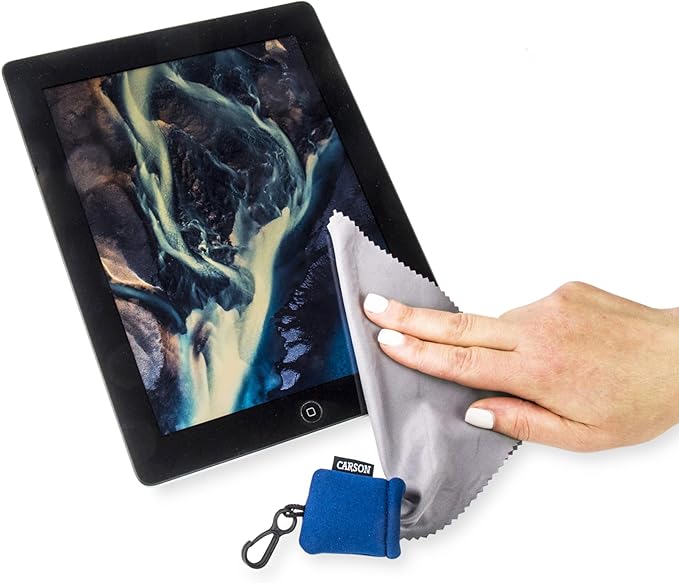 Carson Stuff-It Microfiber Lens Cloth Cleaning System