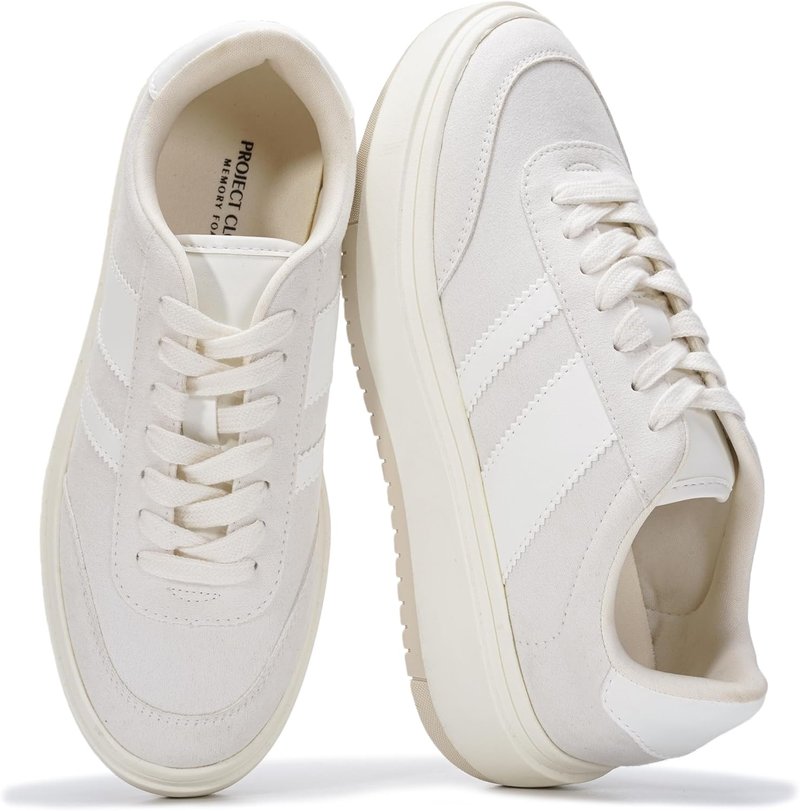 Cloud Platform Sneakers for Women - Lightweight Memory Foam, Non-Slip Fashion Footwear | Stylish Women's Shoes