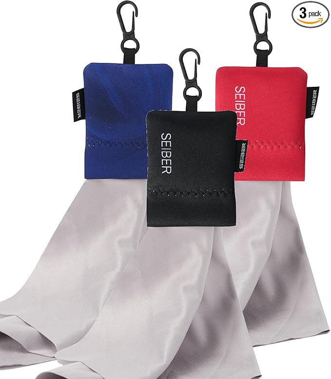 SEIBER Eyeglass Cleaning Microfiber Cloth, 7 x 7 inch Glasses Cloth