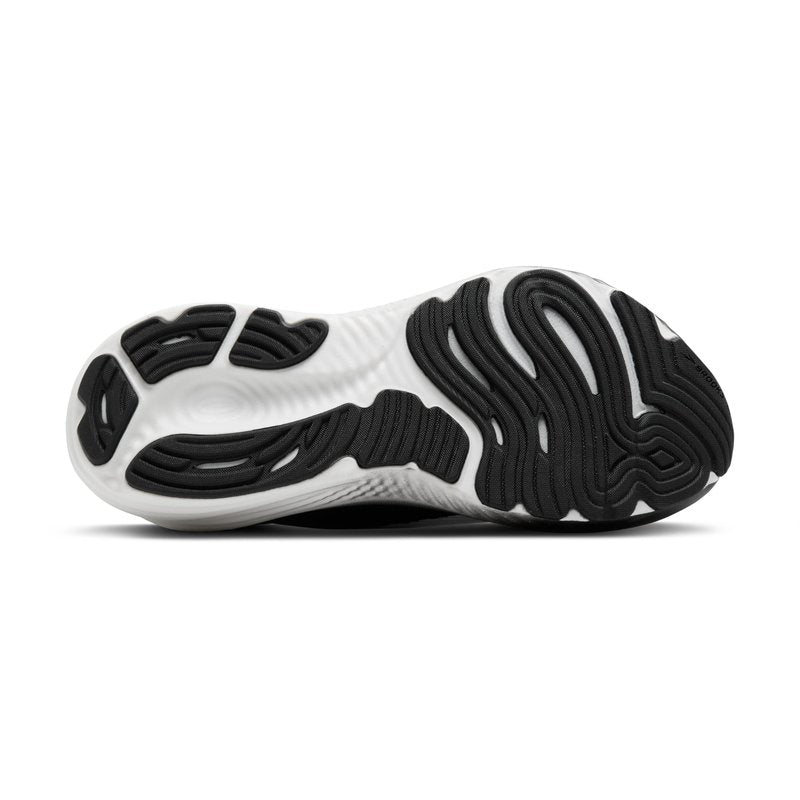Brooks Men’s Glycerin Stealthfit 22 Neutral Running Shoe - White/Grey/Black - 8 Medium