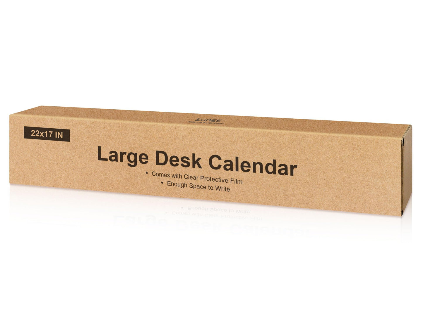 SUNEE Desk Calendar 2026 Large 22x17 from April 2026 to December 2027, Extra Large Desktop Monthly Calendar Pad 21 Months For Teacher or Office, Desk Top, Seasonal