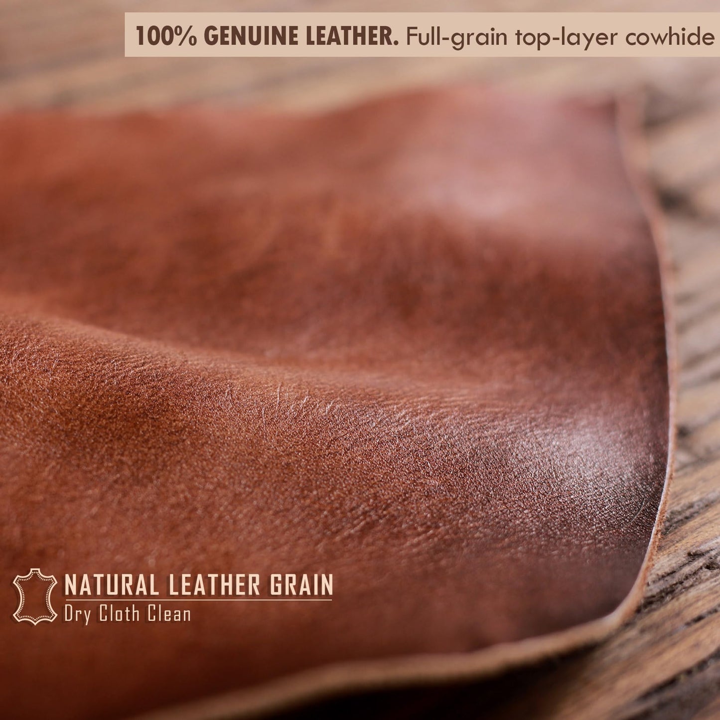 skneephate Zipper Wallet For Men,Men's Leather Wallets With Coin Pocket,Extra Capacity,RFID Blocking,Gifts for Him Husband (brown)