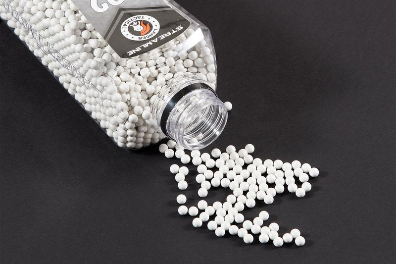 Lancer Tactical New Polished Airsoft Pellets BBS-Competition Grade, Made in Taiwan, 5050 Count, Preimum/Tracer