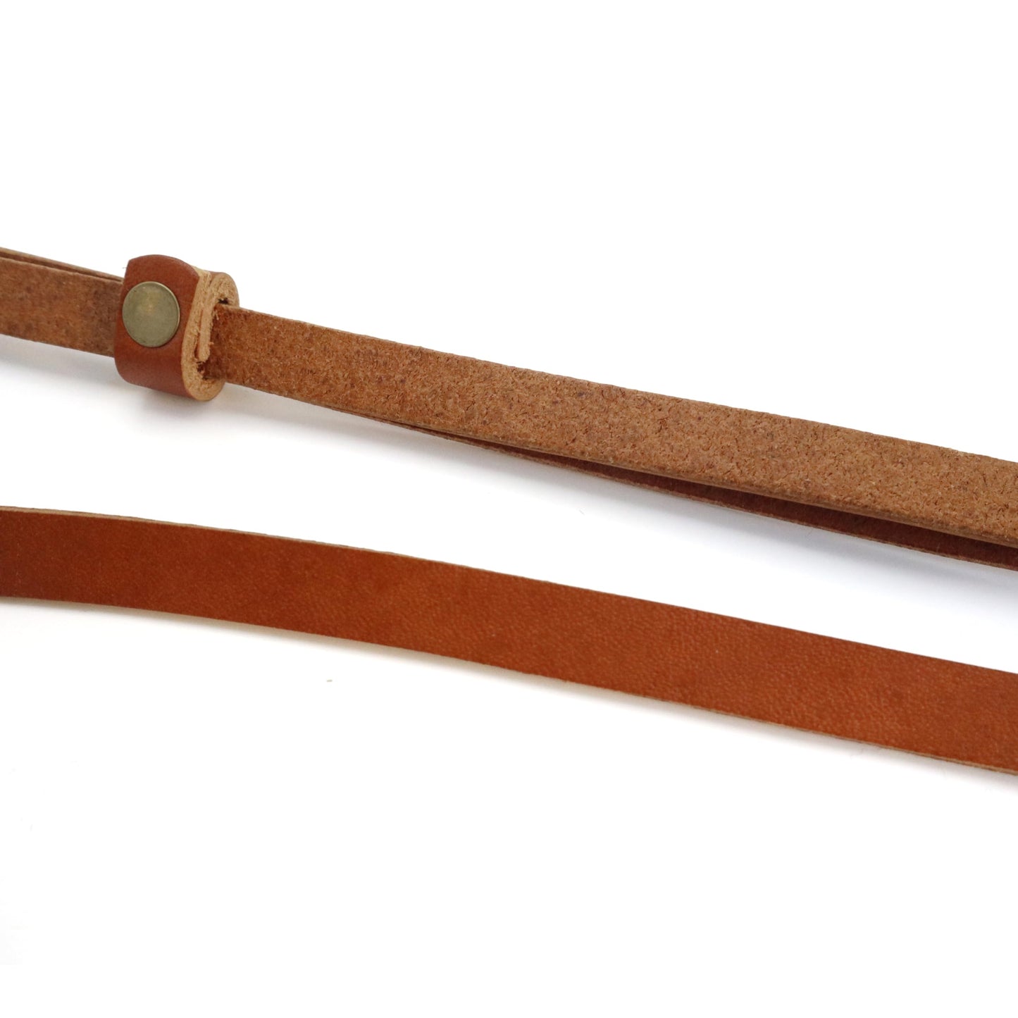 SNLxStudioz Genuine Leather Camera Neck Strap with Quick Release - Thin Shoulder Strap for Sony, Fujifilm, Canon, Nikon Mirrorless & DSLR - Vintage Retro Professional Camera Strap