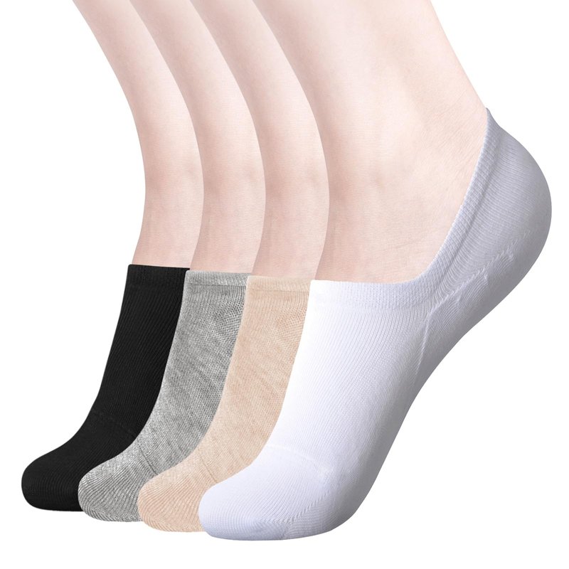 DIBAOLONG No Show Socks Womens Low Cut Ankle Short Anti-slid Athletic Running Casual Invisible Liner Socks for Women