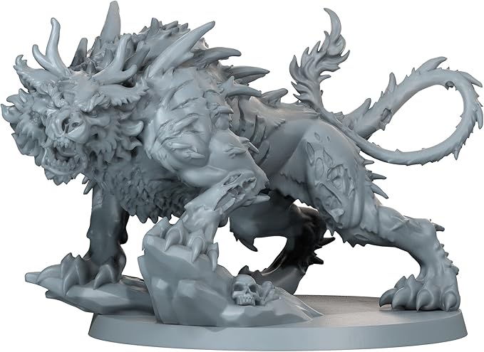 Zombicide White Death: Divine Beasts Abomination Pack - Mythical Creature Expansion Cooperative Strategy Game with Tabletop Miniatures Ages 14+ 1-6 Players 1 Hour Playtime Made by CMON