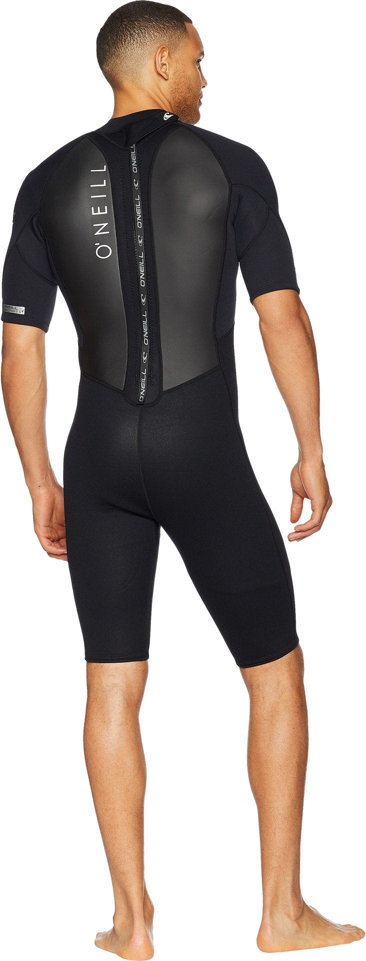 O'Neill Men's Reactor-2 2mm Back Zip Short Sleeve Spring Wetsuit, Lightweight Warmth and Flexibility for All Water Activities