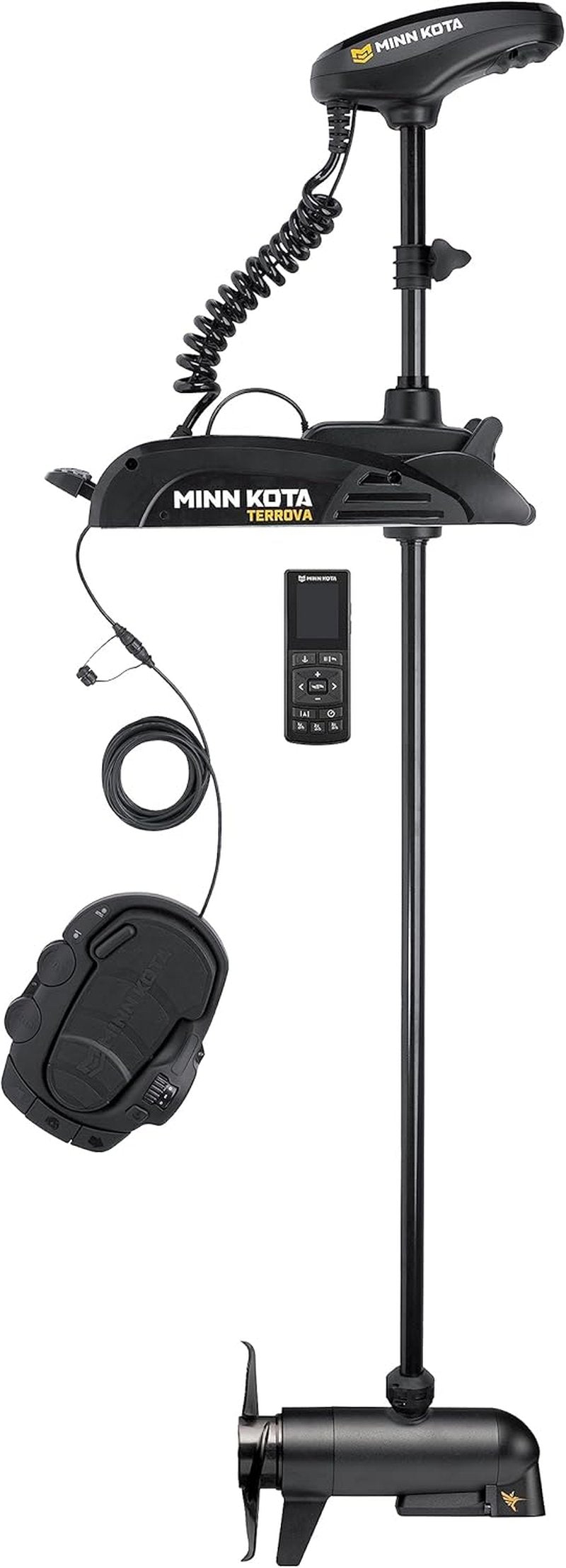 Minn Kota Terrova Electric Trolling Motor - GPS & Spot-Lock, 80 Lb Thrust | 45 in Shaft for Freshwater