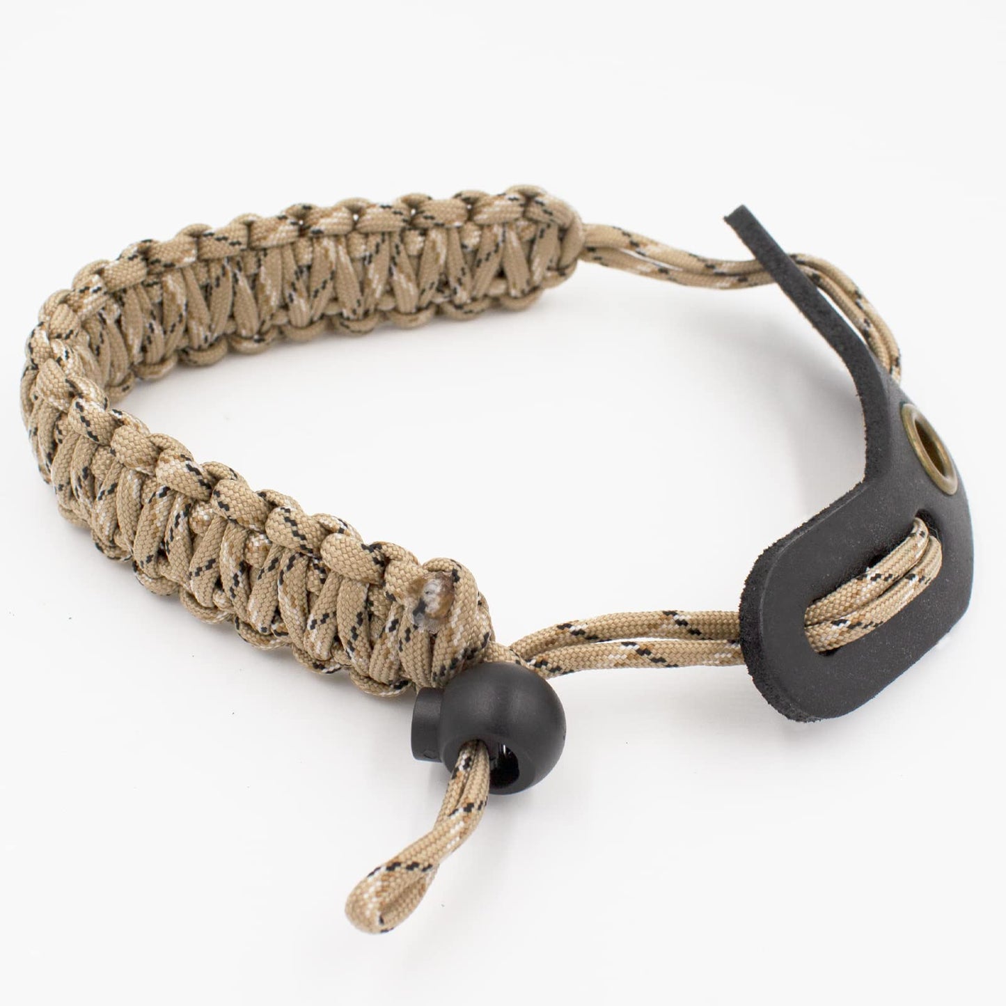 Bow Wrist Sling, 550 Paracord Strap Comfortable on Hand, Fit Compound Bow & Recurve (Desert Camo)