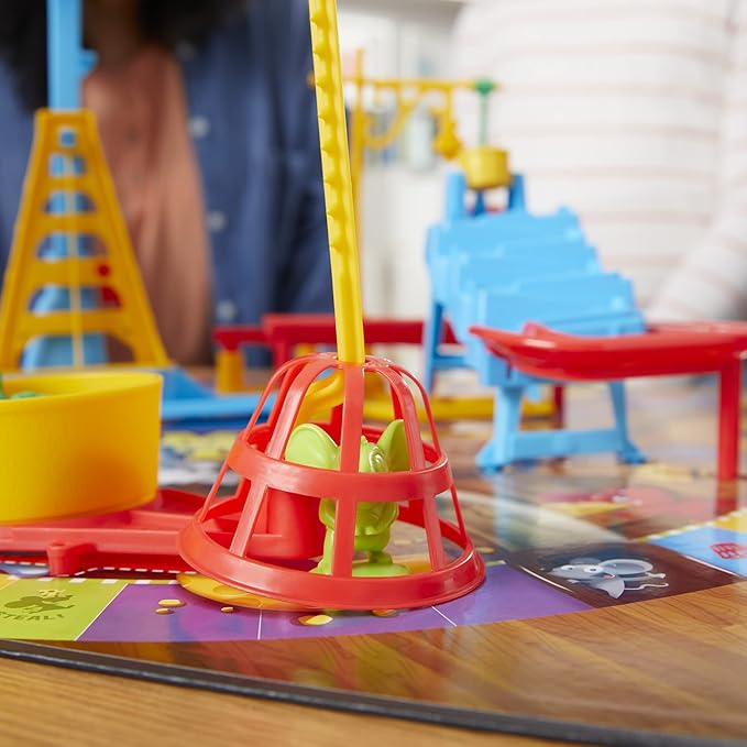 Hasbro Gaming Mouse Trap Board Game for Kids Ages 6 and Up Classic Game for 2-4 Players with Easier Set-Up Than Previous Versions