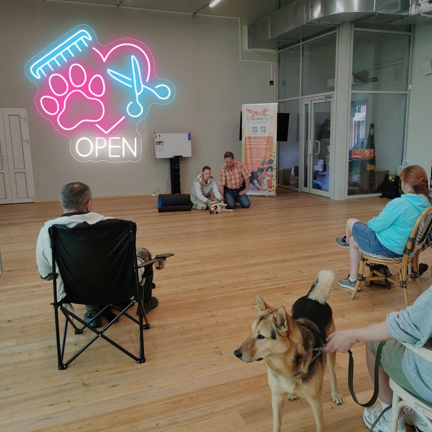 Pet Open Paw Neon Sign, Pet Spa Neon Light, Pet Shop Open Led Lights, Pet Salon Led Sign, Pet Grooming Sign, Pet Spa Decor, Pet Shop Welcome Sign, Pet Stores and Animal Clinics Neon Wall Signs