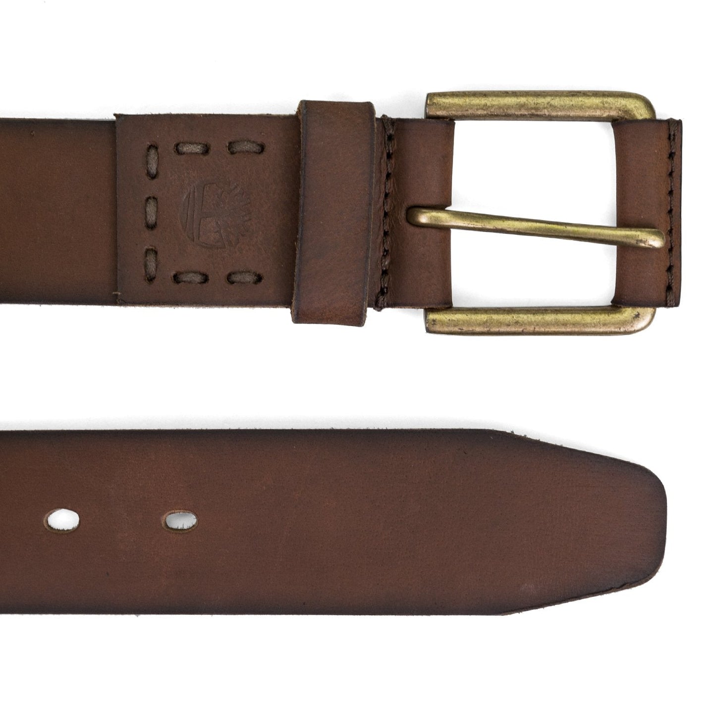 Timberland Men Big & Tall 40mm Pull Up Leather Belt, Brown, 46