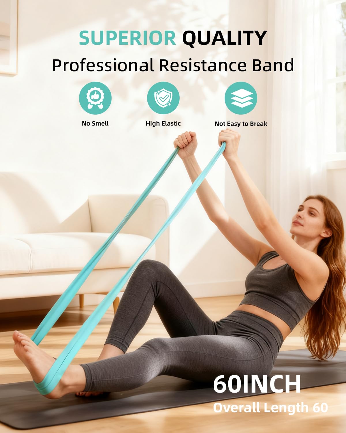 PILALON Pilates Ring Set - Studio-Grade Anti-Deformation Pilates Kit - Pilates Equipment for Home Workout - 14'' Pilates Ring, Pilates Ball, 2 Dumbbells, 5 Resistance Bands for Toning Arms, Thighs