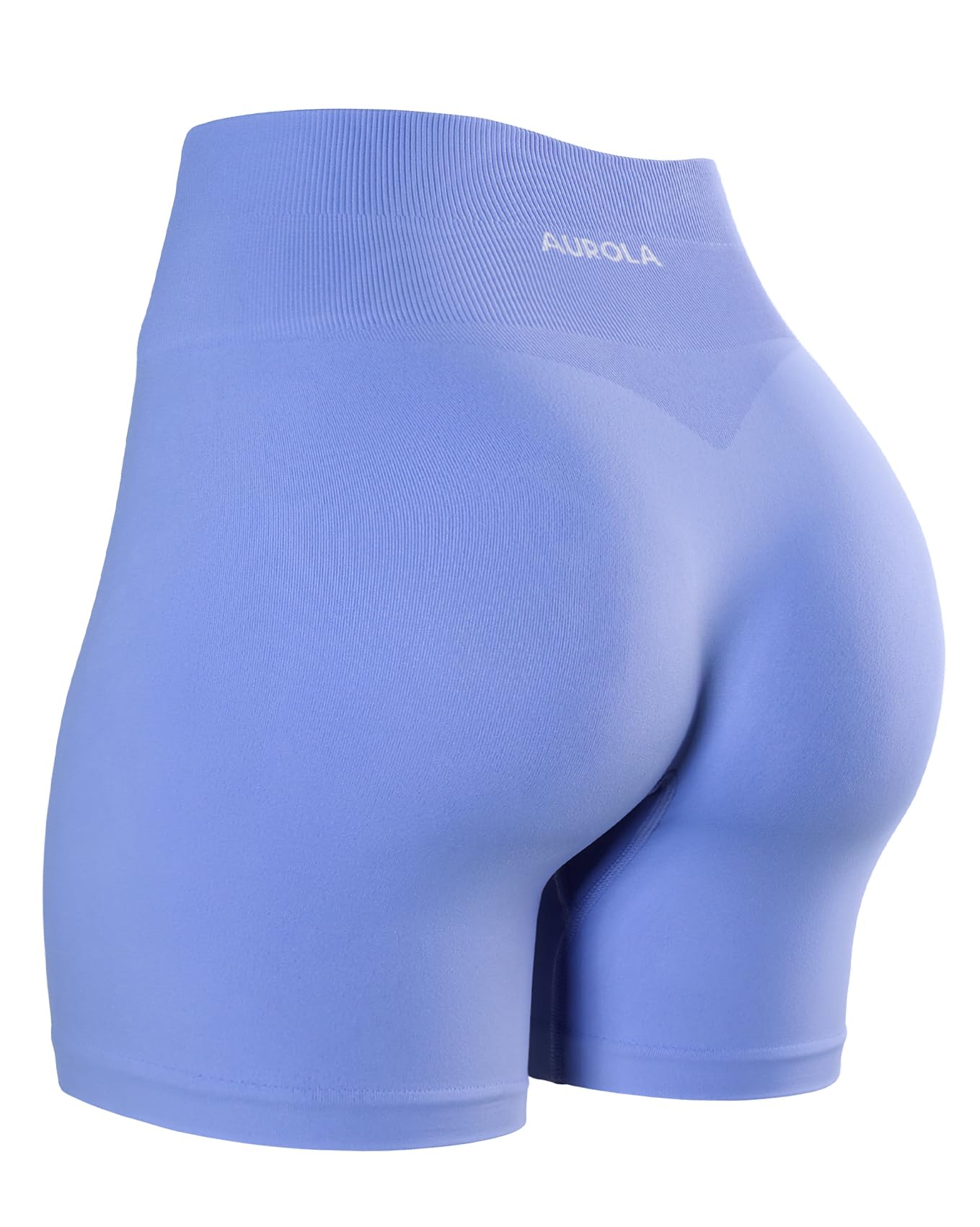 AUROLA No Scrunch Dream Shorts for Women,Seamless Workout Soft Smooth Fashion Everyday Casual Shorts,Chestnut Brown,S