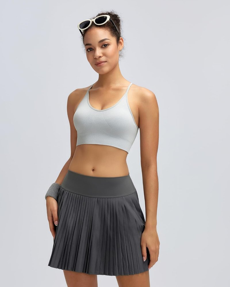 Sports Bras for Women - Sexy Crisscross Back Seamless Design | Medium Support with Removable Pads