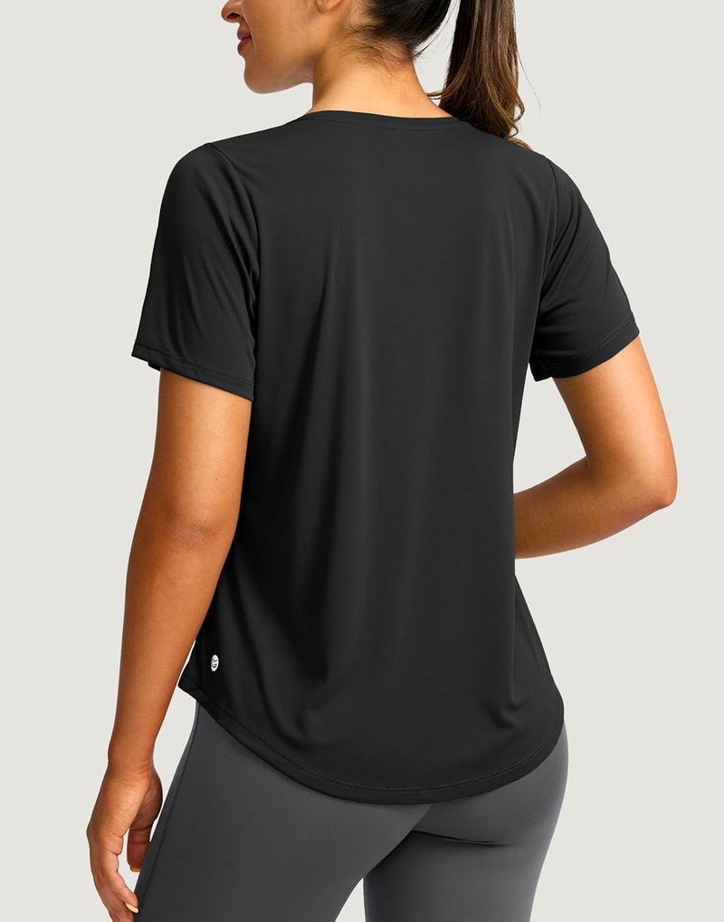 Women's UPF 50+ Sun Protection Workout Shirts - Quick Dry, Breathable Gym & Hiking Tops